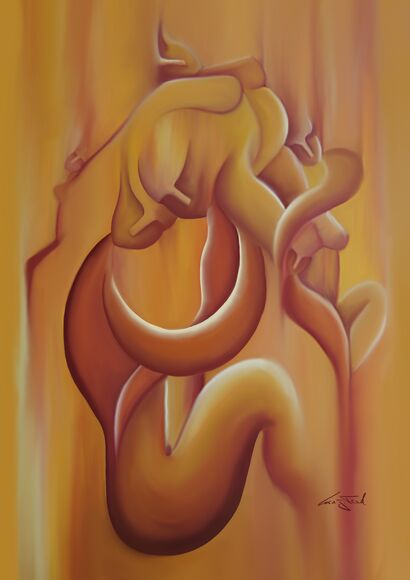 Zeal (Ember) - a Digital Art Artowrk by Lara J. Trad